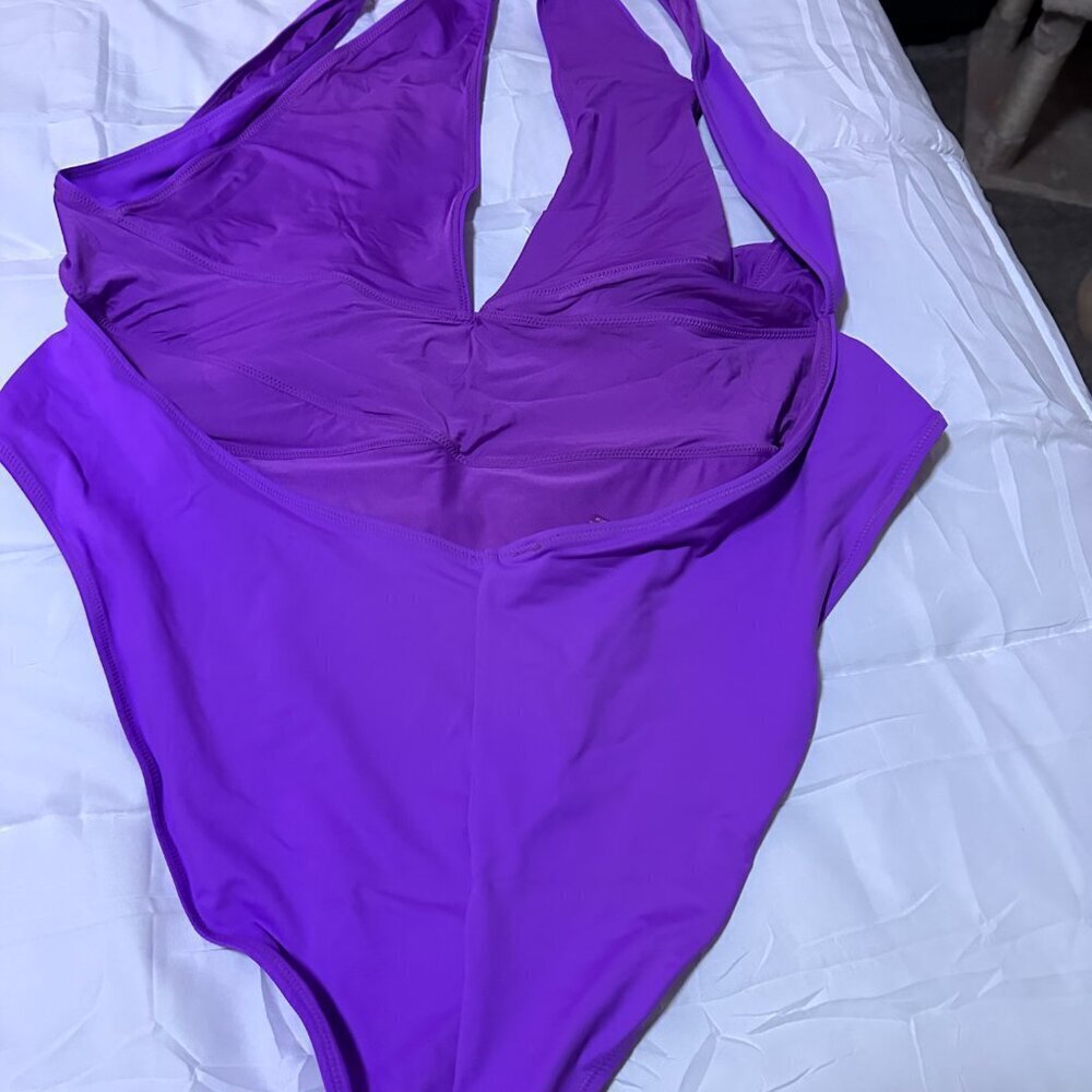 SKIMS PLUS SIZE - Swim Plunge Monokini - Picture 3 of 4